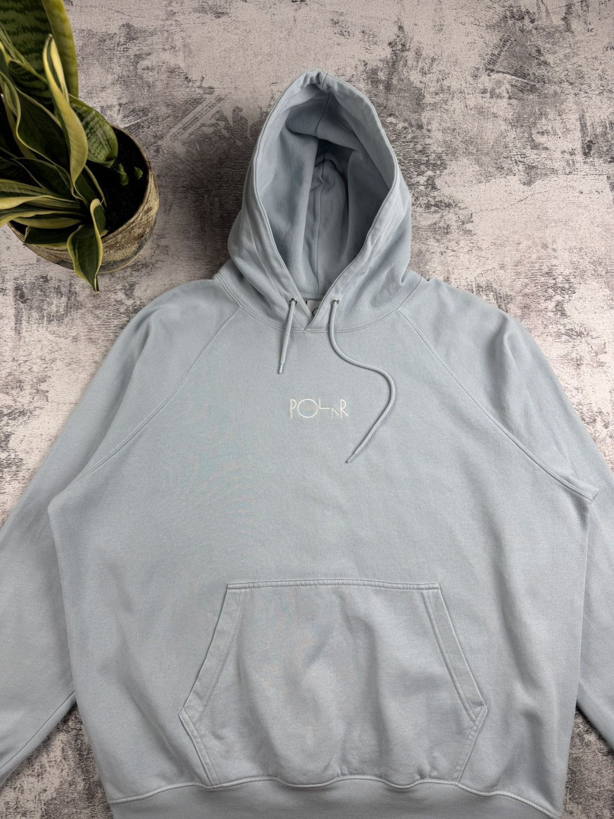 Polar Skate Co. Polar Skate Co Default Rap Hip Hop Baggy Blue Sweatshirt Hoodie Pullovover Size US L / EU 52-54 / 3 - 4 Thumbnail