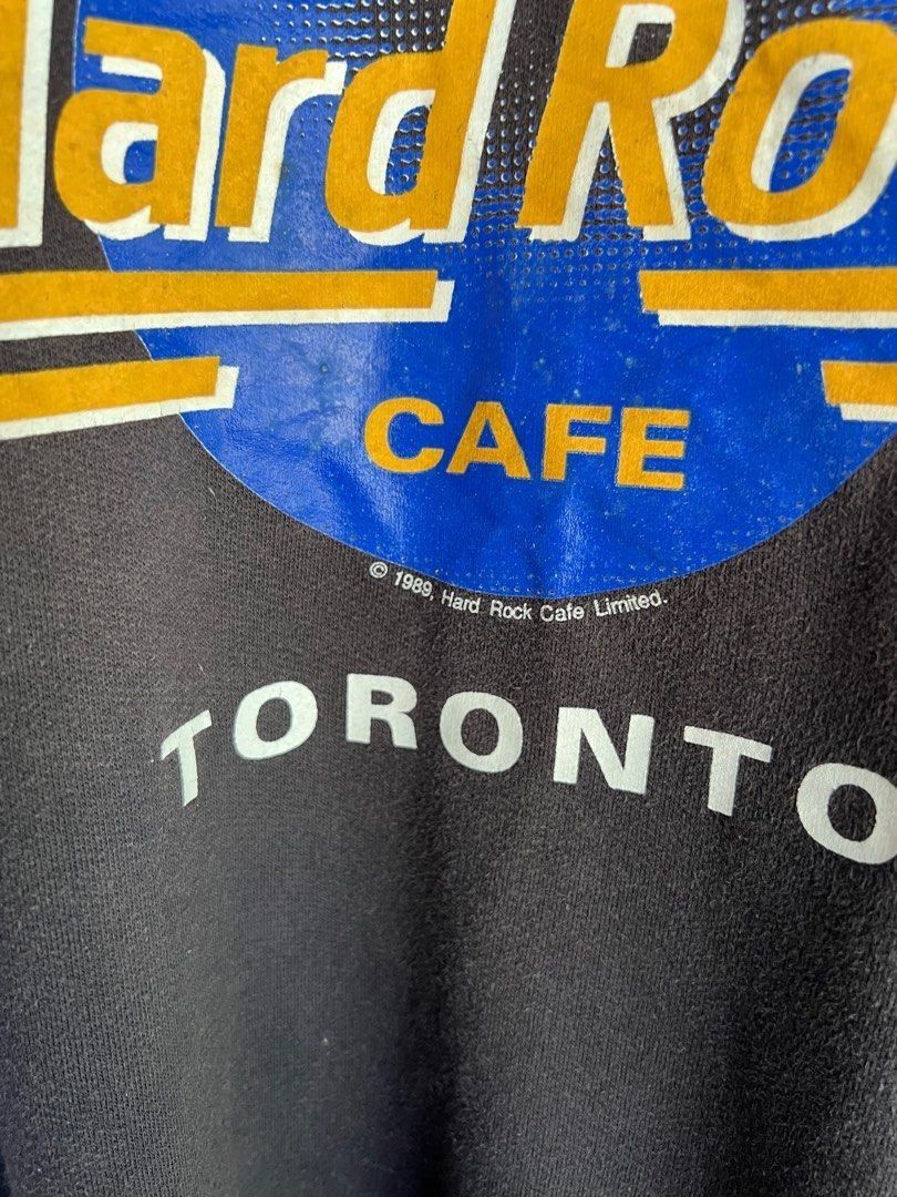 Hard Rock Cafe Vintage Hard Rock Cafe Toronto Big Logo Sweatshirt Size US M / EU 48-50 / 2 - 6 Thumbnail