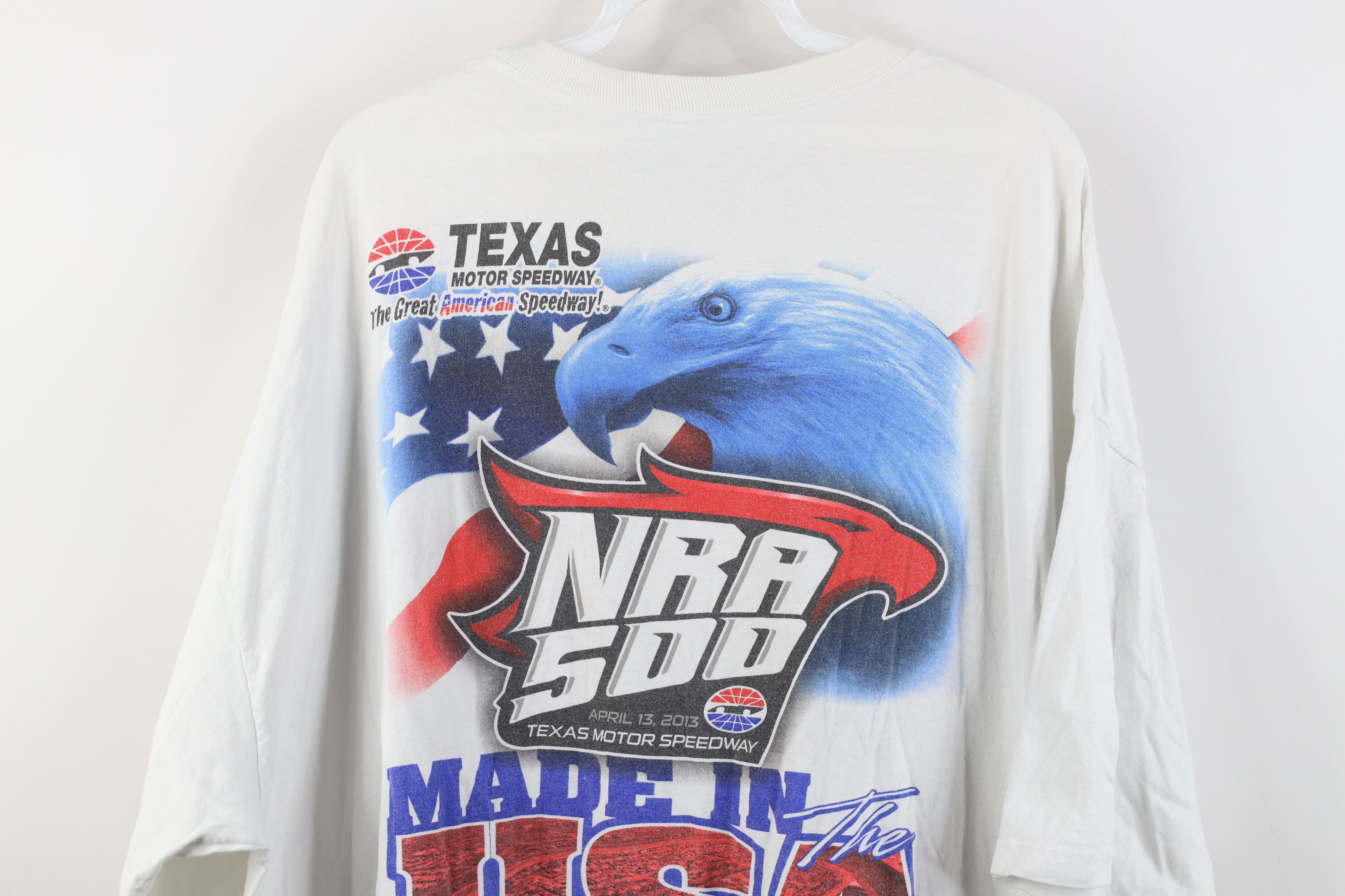Vintage Vintage Y2K NASCAR Motor Speedway Racing T-Shirt White USA Size US XXL / EU 58 / 5 - 15 Thumbnail