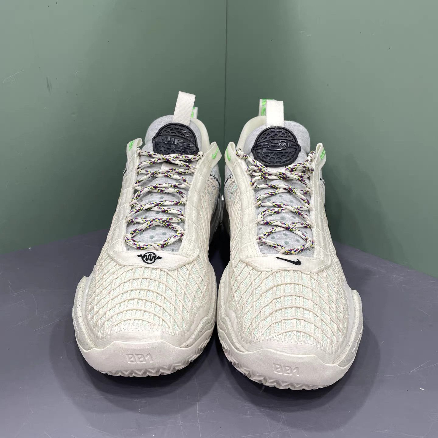 Nike Nike Cosmic Unity 1 "Trash" Off-White Basketball Shoes K15 Size US 14 / EU 47 - 2 Thumbnail