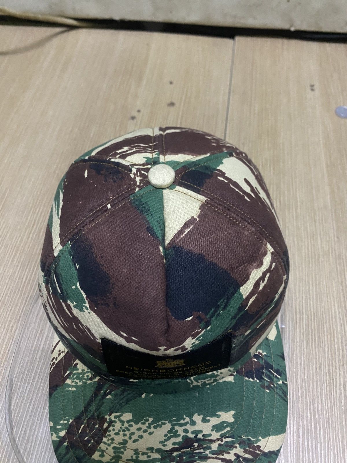 Neighborhood Neighborhood NH Military Camo Patch Cap Trucker Size ONE SIZE - 7 Thumbnail