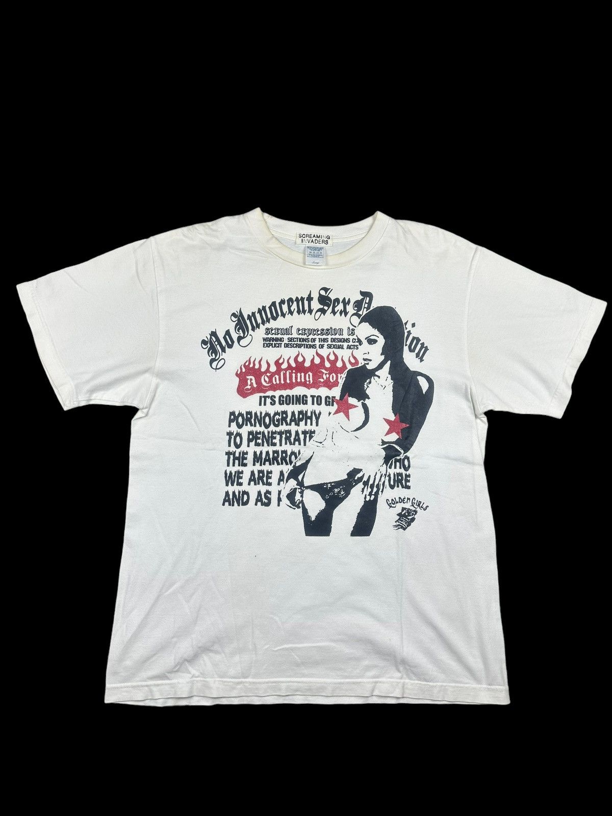 If Six Was Nine SCREAMING INVANDERS SEX LGB TEE Size US L / EU 52-54 / 3 - 1 Thumbnail