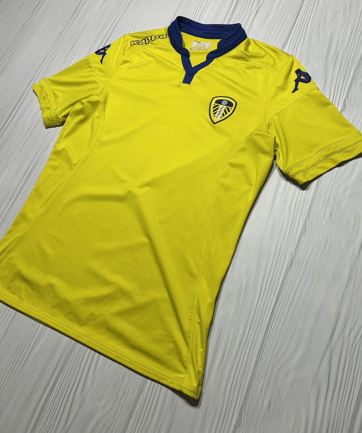 Kappa 2015/2017 Kappa Leeds United Football Shirt Soccer Jersey Size US L / EU 52-54 / 3 - 2 Thumbnail