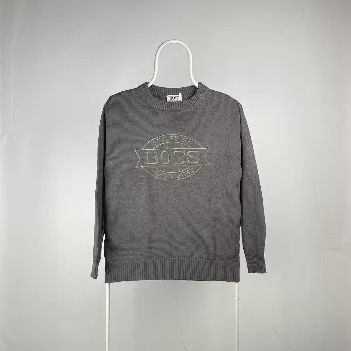 Hugo Boss Hugo boss sweater knit embroidered logo size XLarge Size US XL / EU 56 / 4 - 1 Thumbnail