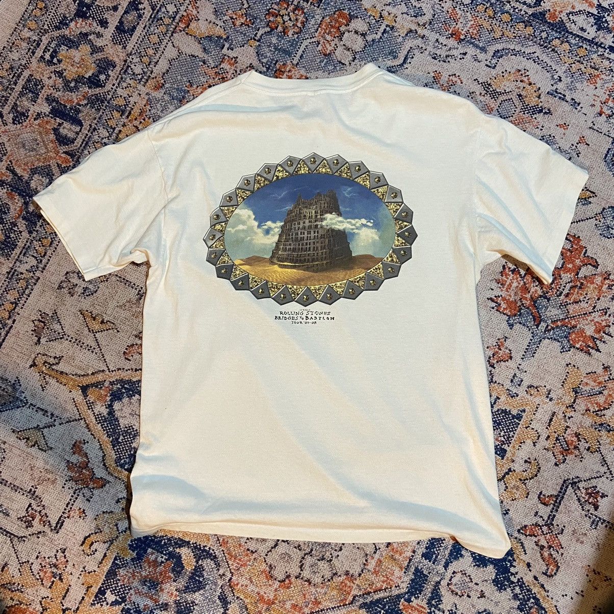 Anvil × Band Tees × The Rolling Stones 90s Band Tee The Rolling Stones Bridges To Babylon Size US L / EU 52-54 / 3 - 5 Thumbnail
