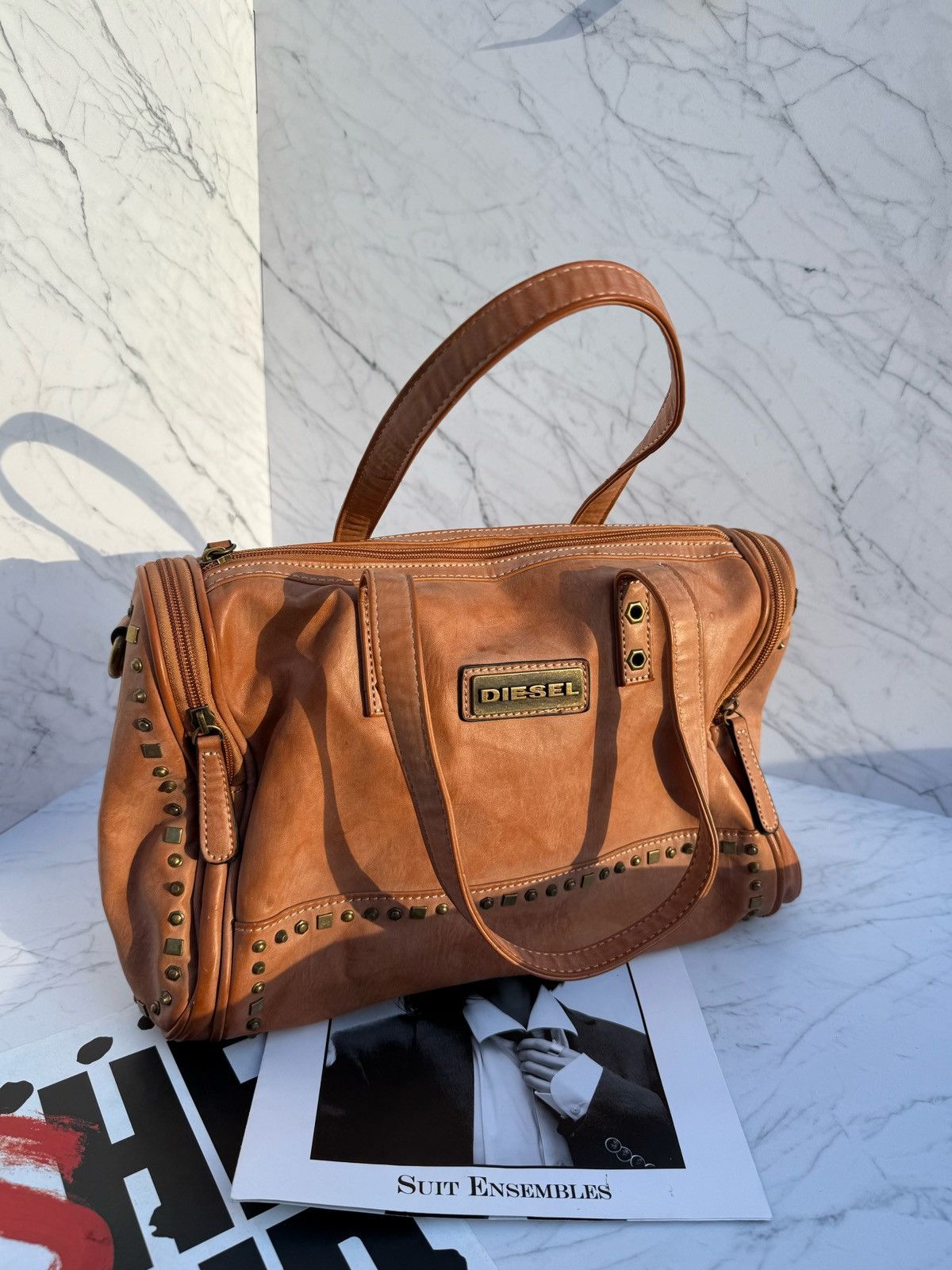 Diesel Diesel vintage leather bag Size ONE SIZE - 1 Thumbnail