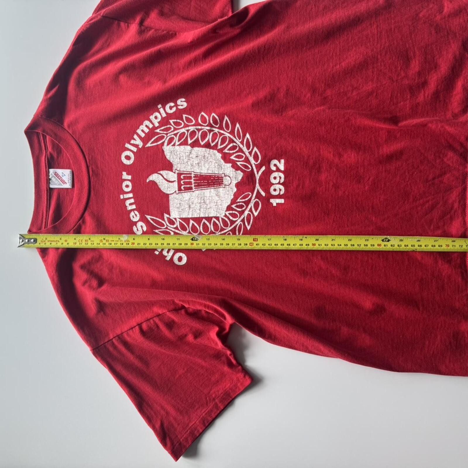 Jerzees 1992 Ohio Senior Olympics T-Shirt Size US XL / EU 56 / 4 - 4 Thumbnail