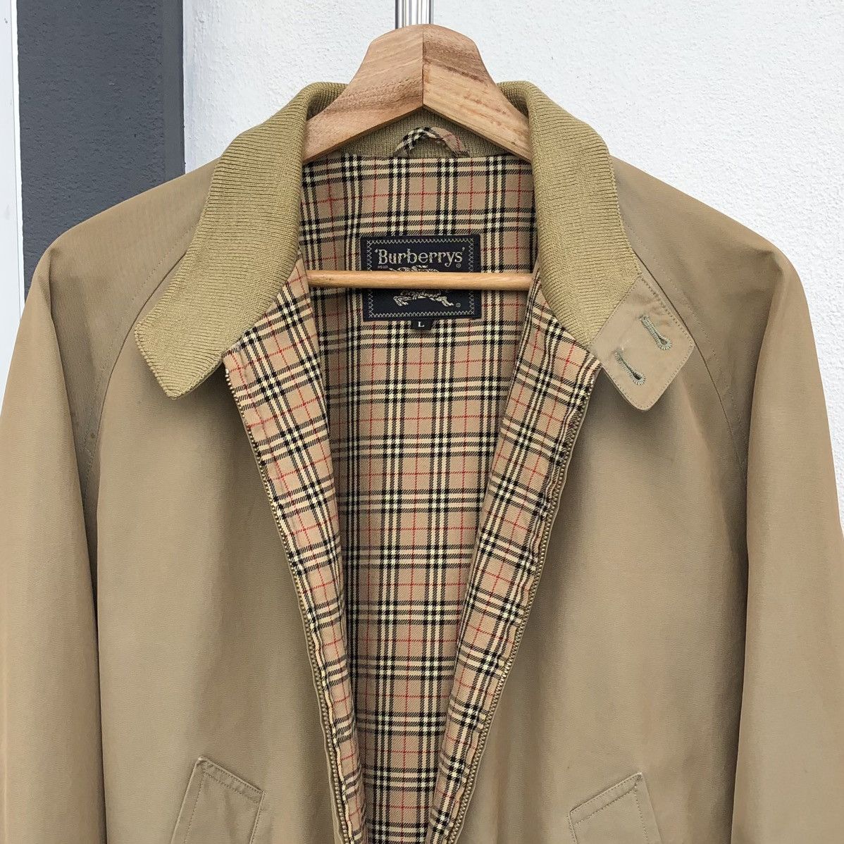 Burberry Vintage Burberrys Prorsum Lined Novacheck Bomber Jacket Size US M / EU 48-50 / 2 - 4 Thumbnail