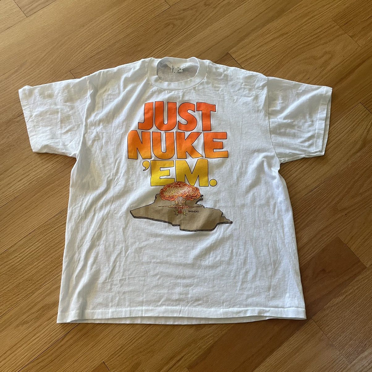 Other Vintage Military Baghdad Nike Parody tee Size US XL / EU 56 / 4 - 1 Thumbnail