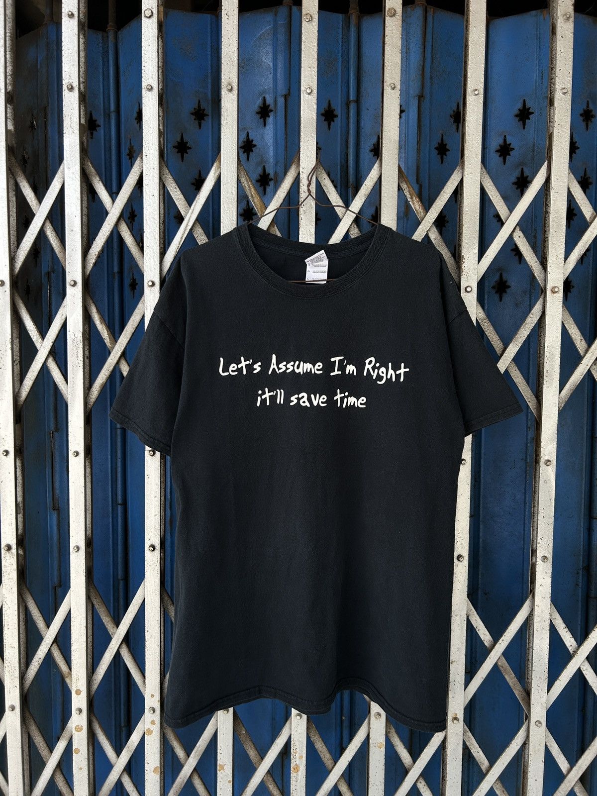 Vintage 2000s Let’s Assume I’m Right Size US L / EU 52-54 / 3 - 9 Thumbnail