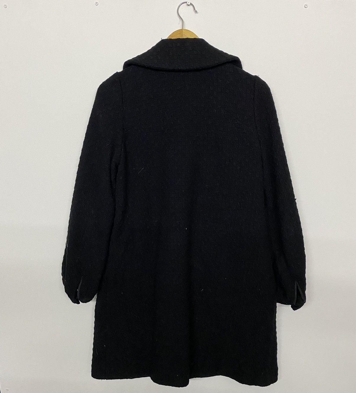 Tsumori Chisato Tsumori Chisato Black Wool Double Breasted Button Collared Size S / US 4 / IT 40 - 10 Thumbnail
