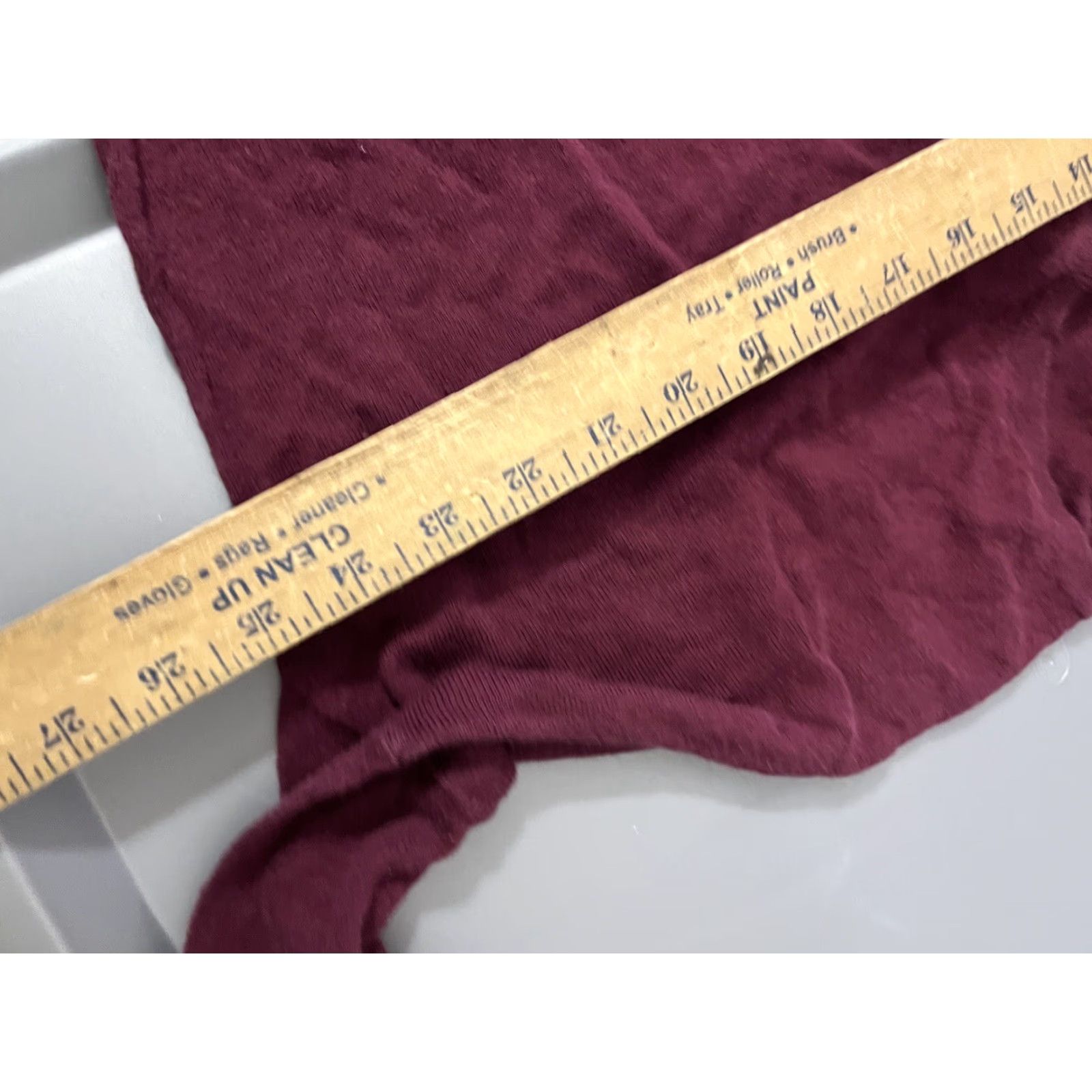 Express Express Womens Pullover Sweater Long Sleeve V Neck Knit Size Small Maroon Size S / US 4 / IT 40 - 5 Thumbnail