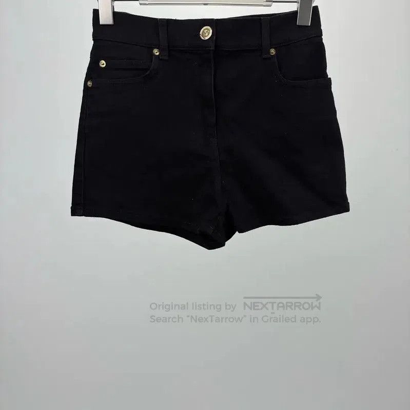 Versace Women's Black Shorts Size S .