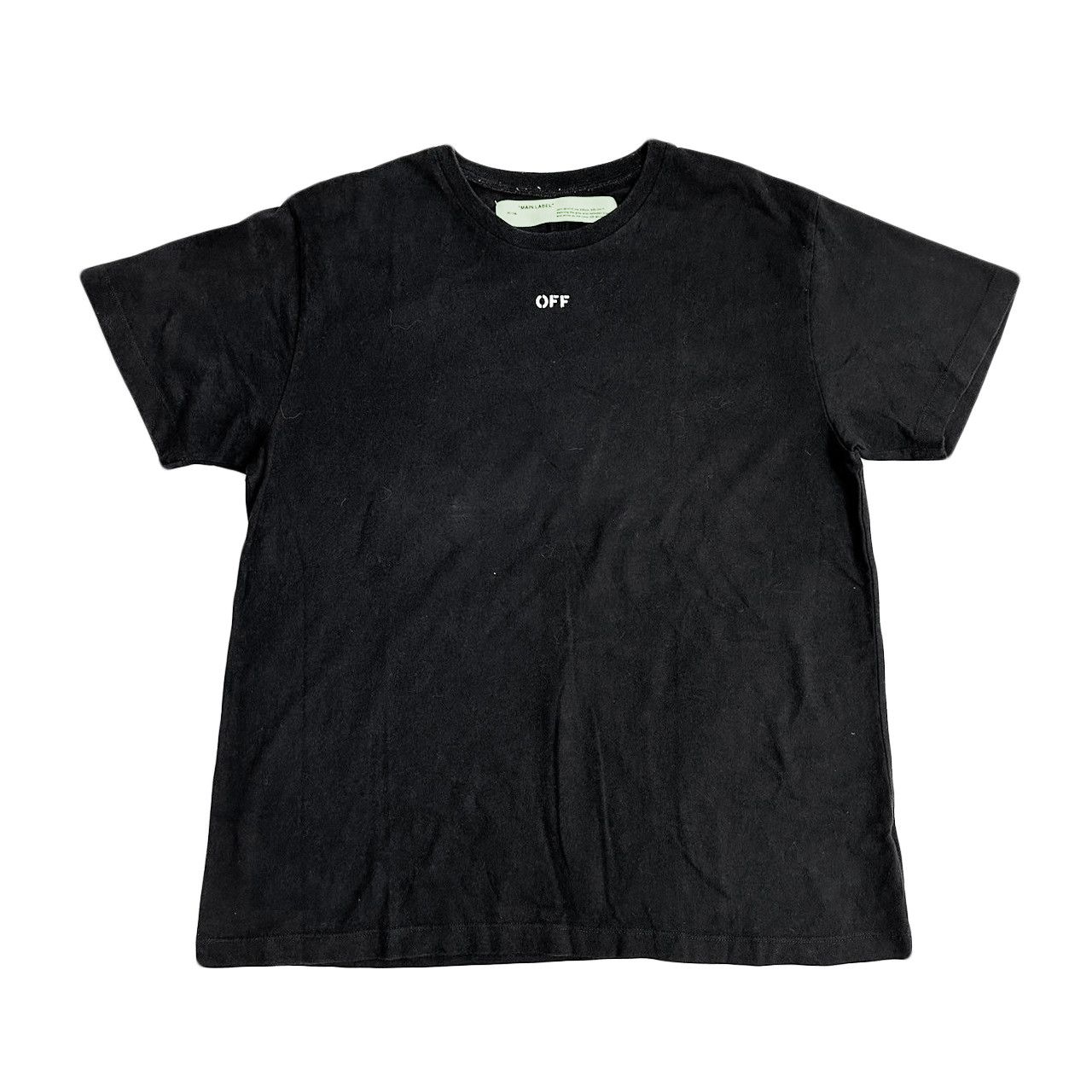 image of Off White Skull T-Shirt (75Dow240416004) in Black, Men's (Size 2XS)