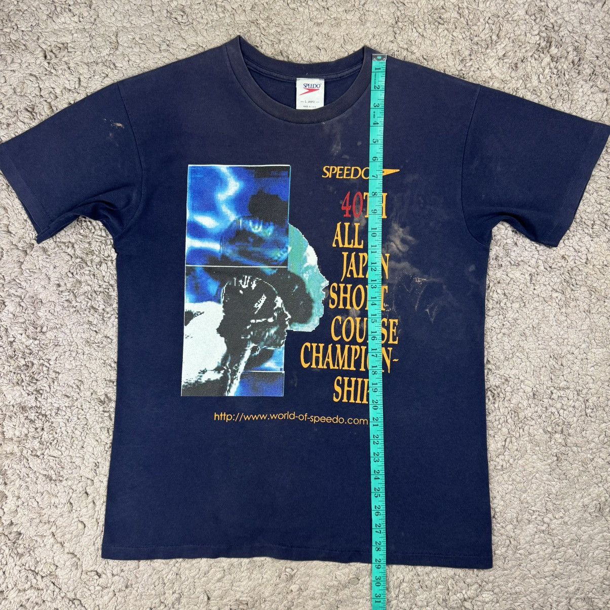 Speedo Vintage 90’s Speedo 40th All Japan Championships T-shirt Size US L / EU 52-54 / 3 - 16 Thumbnail