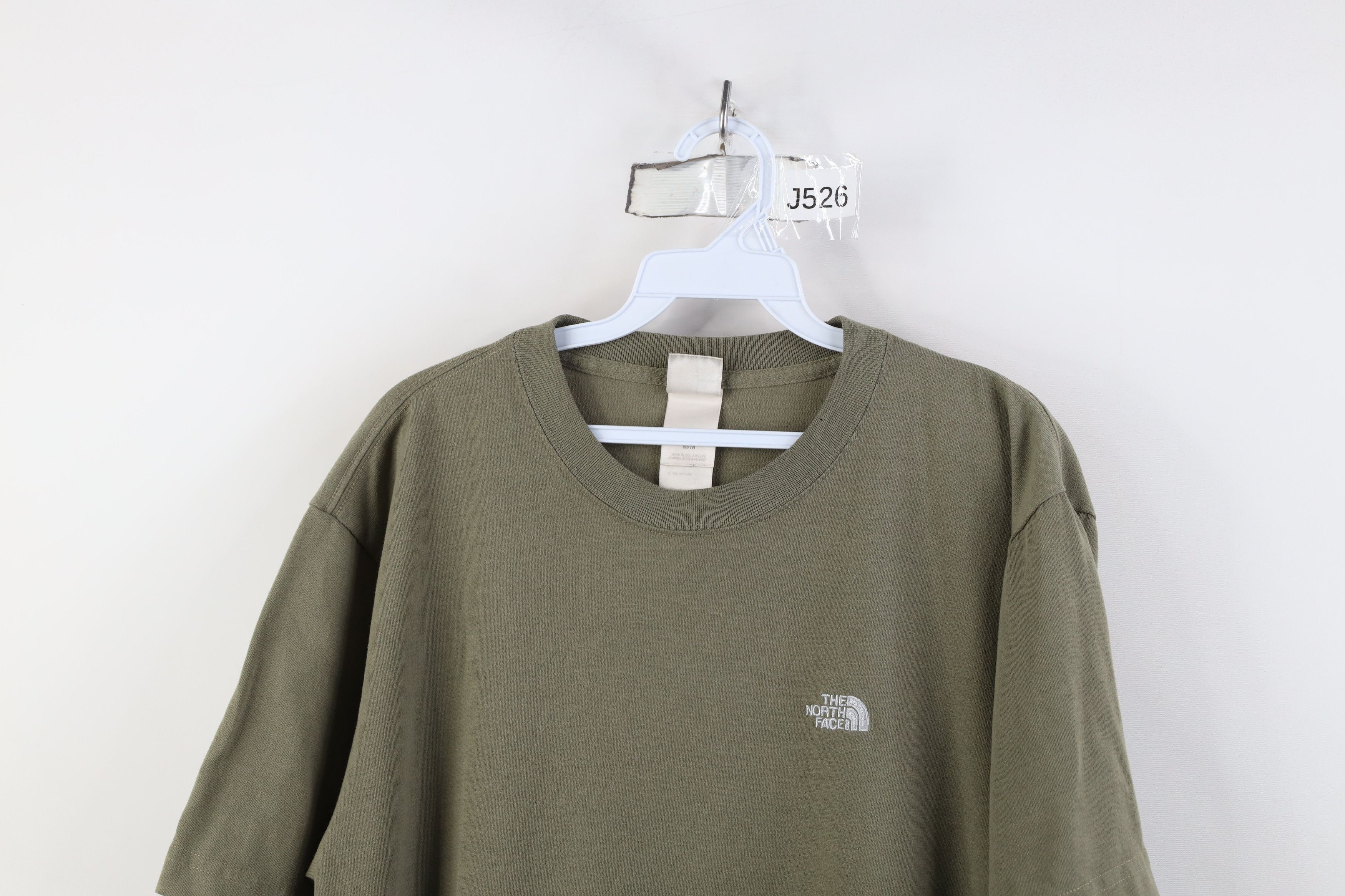 The North Face Vintage Y2K The North Face Spell Out Knit T-Shirt Green Size US M / EU 48-50 / 2 - 2 Thumbnail