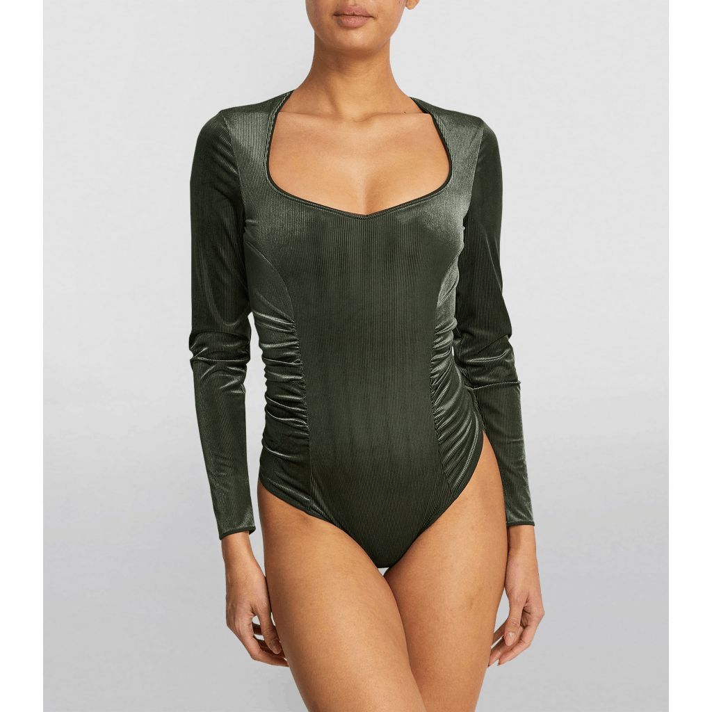 Wolford NWT Wolford Esmeralda String Bodysuit Top XS Size XS / US 0-2 / IT 36-38 - 4 Thumbnail