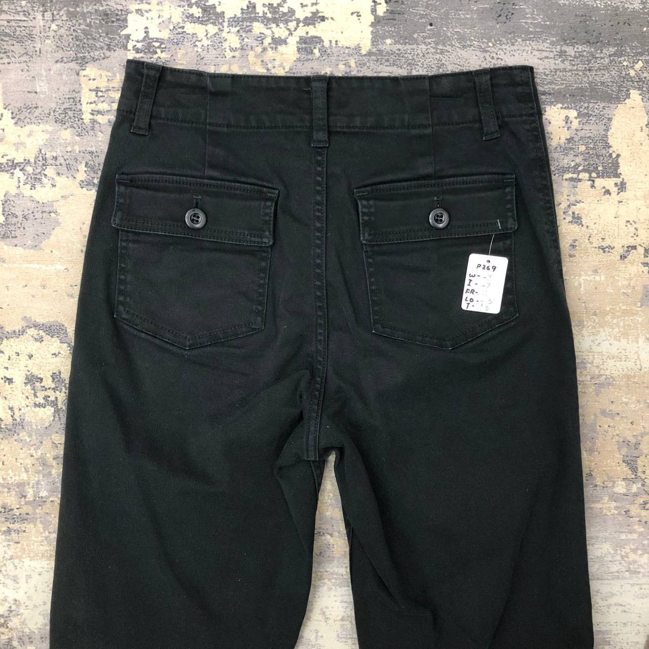 Designer × Japanese Brand P269 K.T. KIYOKO TAKASE SKINNY BAKER PANTS Size US 27 - 4 Thumbnail