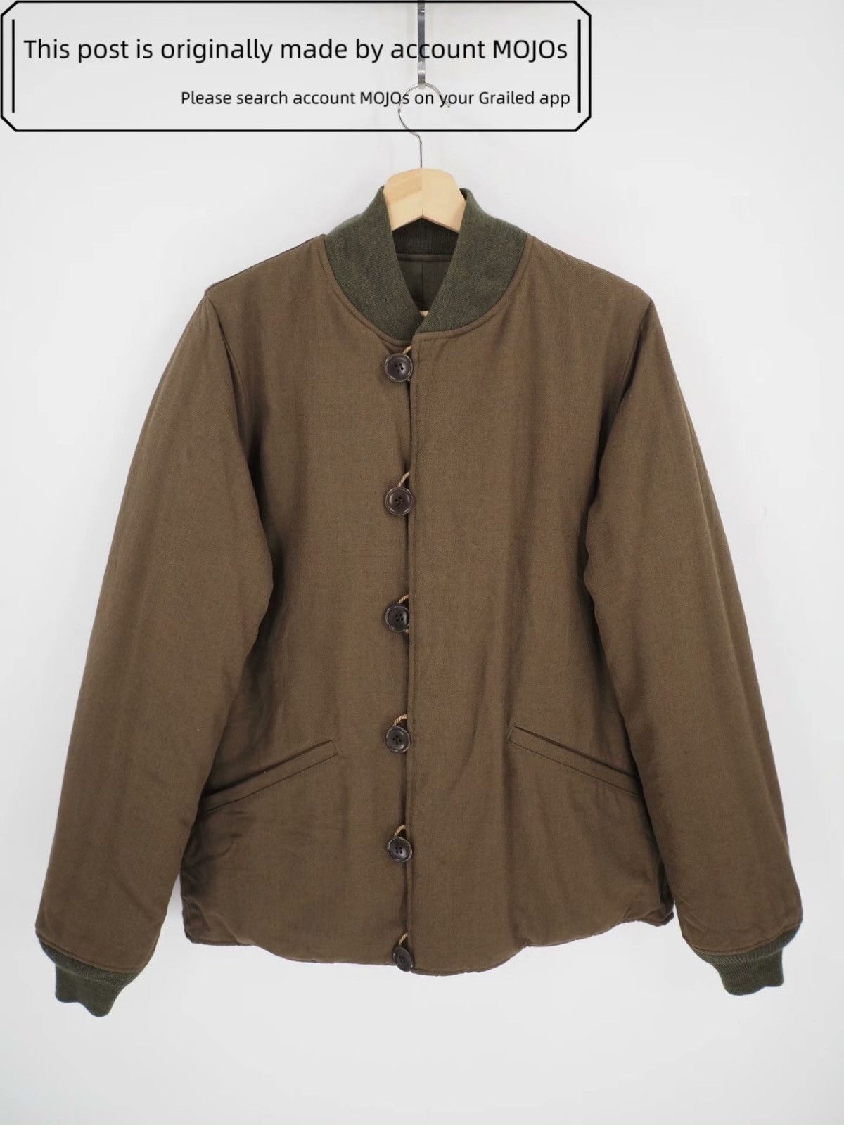 Visvim Sz 3 Visvim 15AW CORPS Military Green Padded Jacket mojos105 Size US L / EU 52-54 / 3 - 3 Thumbnail