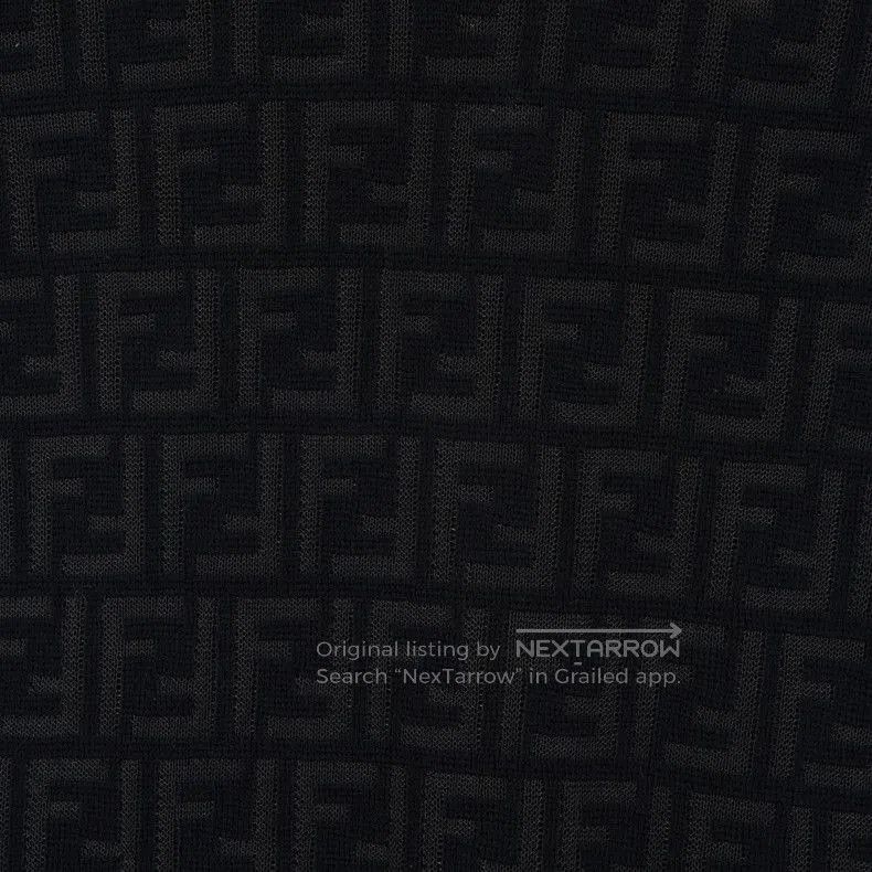 Fendi FENDI FF Monogram Wool Sweater. Size US M / EU 48-50 / 2 - 4 Thumbnail