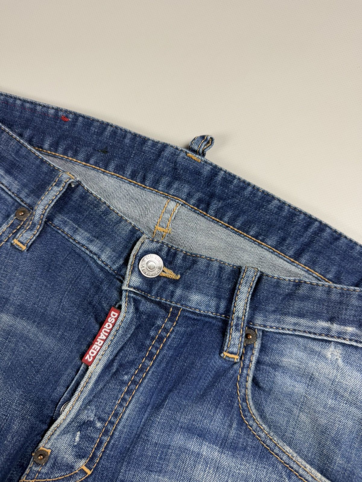 Dsquared2 Dsquared Men’s Distressed Denim Skater Skinny Jeans Size US 30 / EU 46 - 11 Thumbnail