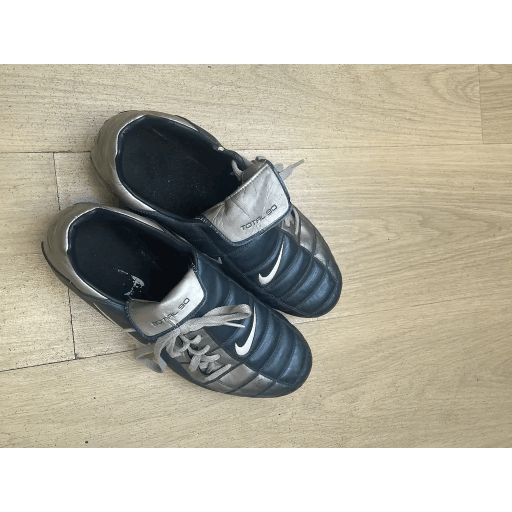 Nike Nike Total 90 FG Leather Football Boots – Vintage Size US 10.5 / EU 43-44 - 7 Thumbnail