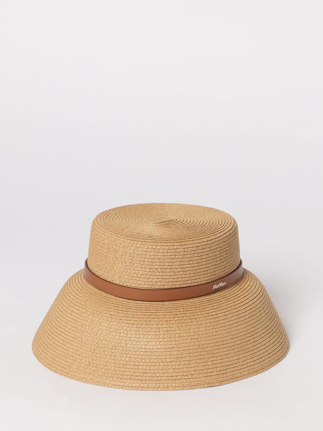 Max Mara Max Mara Hat Woman Beige Size ONE SIZE - 1 Thumbnail