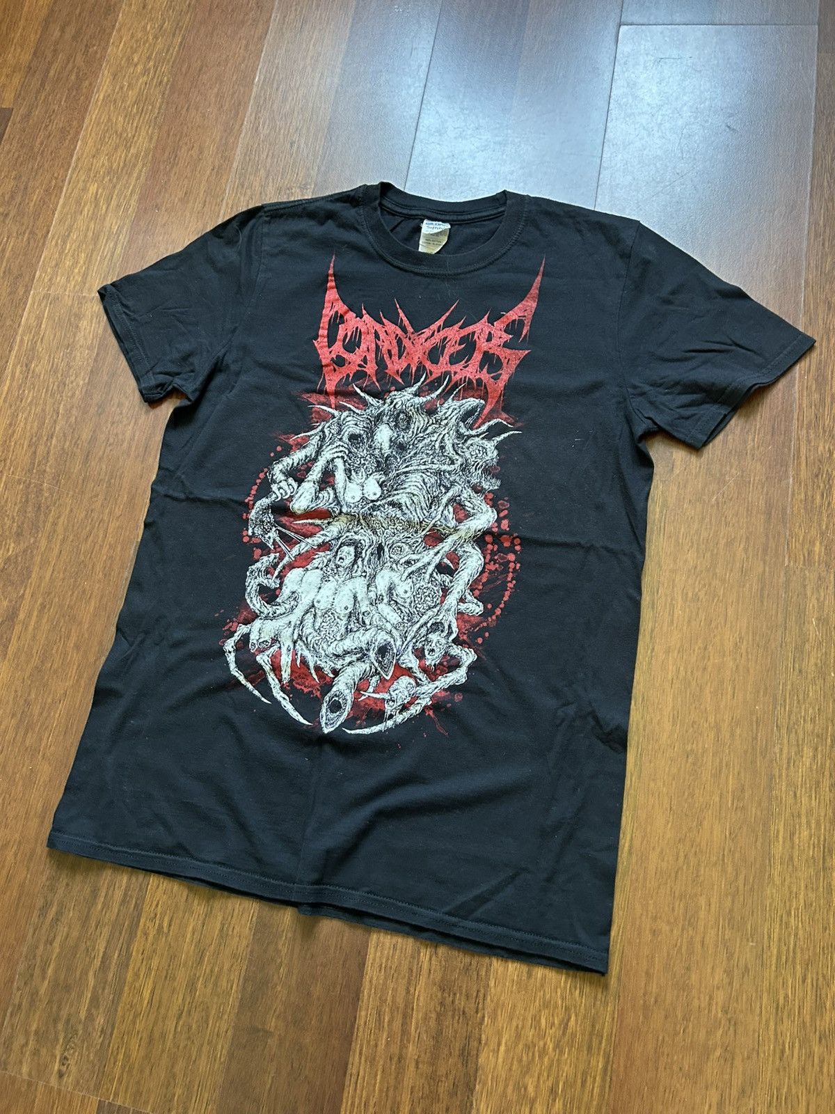 Vintage Vintage Merch Crazy Graphic Printed Women 00s Gildan Size M Size M / US 6-8 / IT 42-44 - 2 Thumbnail