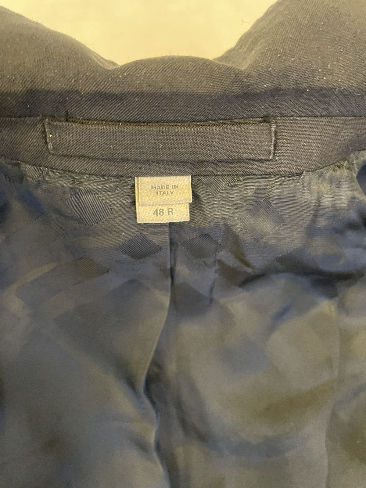 Burberry Slim Tailored Wool Suit Jacket Size 38R - 7 Thumbnail