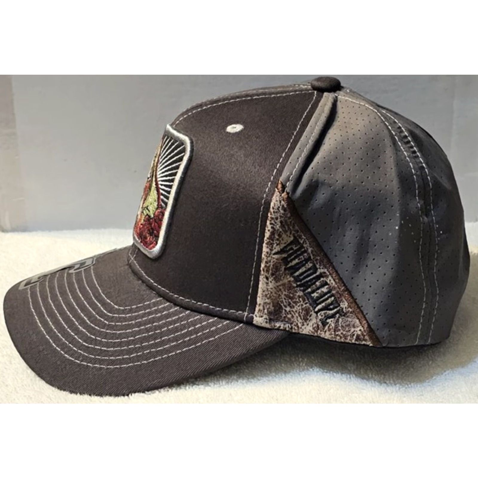 Vintage GUADALUPE VIRGIN MARY ROSE PRAY FLOWER RELIGIOUS SNAPBACK BASEBALL CAP #3 Size ONE SIZE - 2 Thumbnail