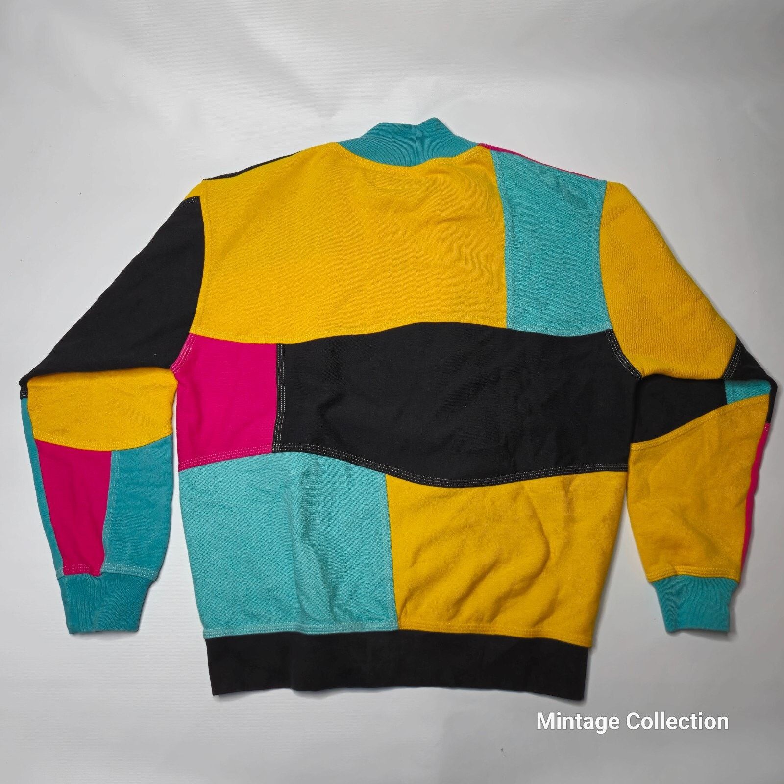 Other 1 of 1 Ryder Brackett Patchwork Cut Sew Upcycle Sweatshirt Size US M / EU 48-50 / 2 - 6 Thumbnail