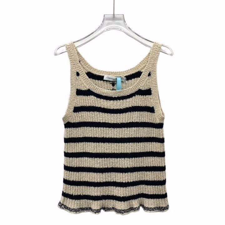 Dior Dior New Striped CD Logo Two-piece Knit Set K26WX Size S / US 4 / IT 40 - 3 Thumbnail