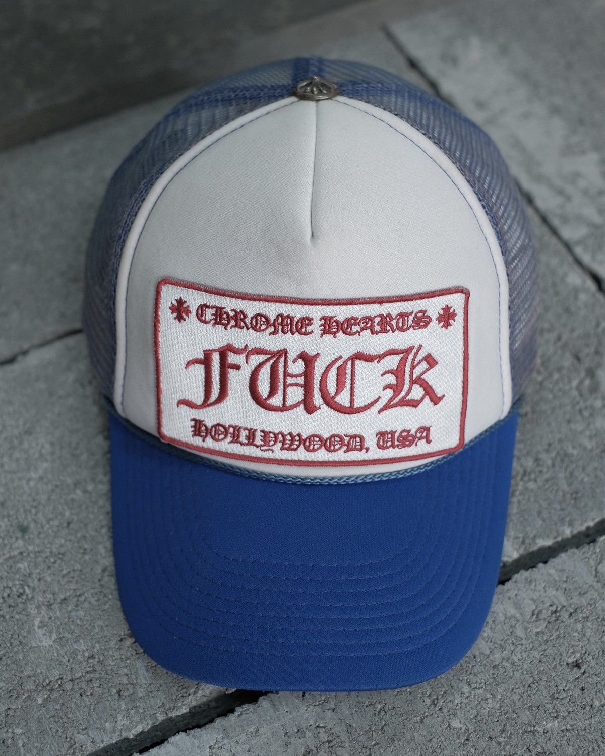 Chrome Hearts Chrome Hearts trucker cap F*ck quotes Size ONE SIZE - 1 Thumbnail