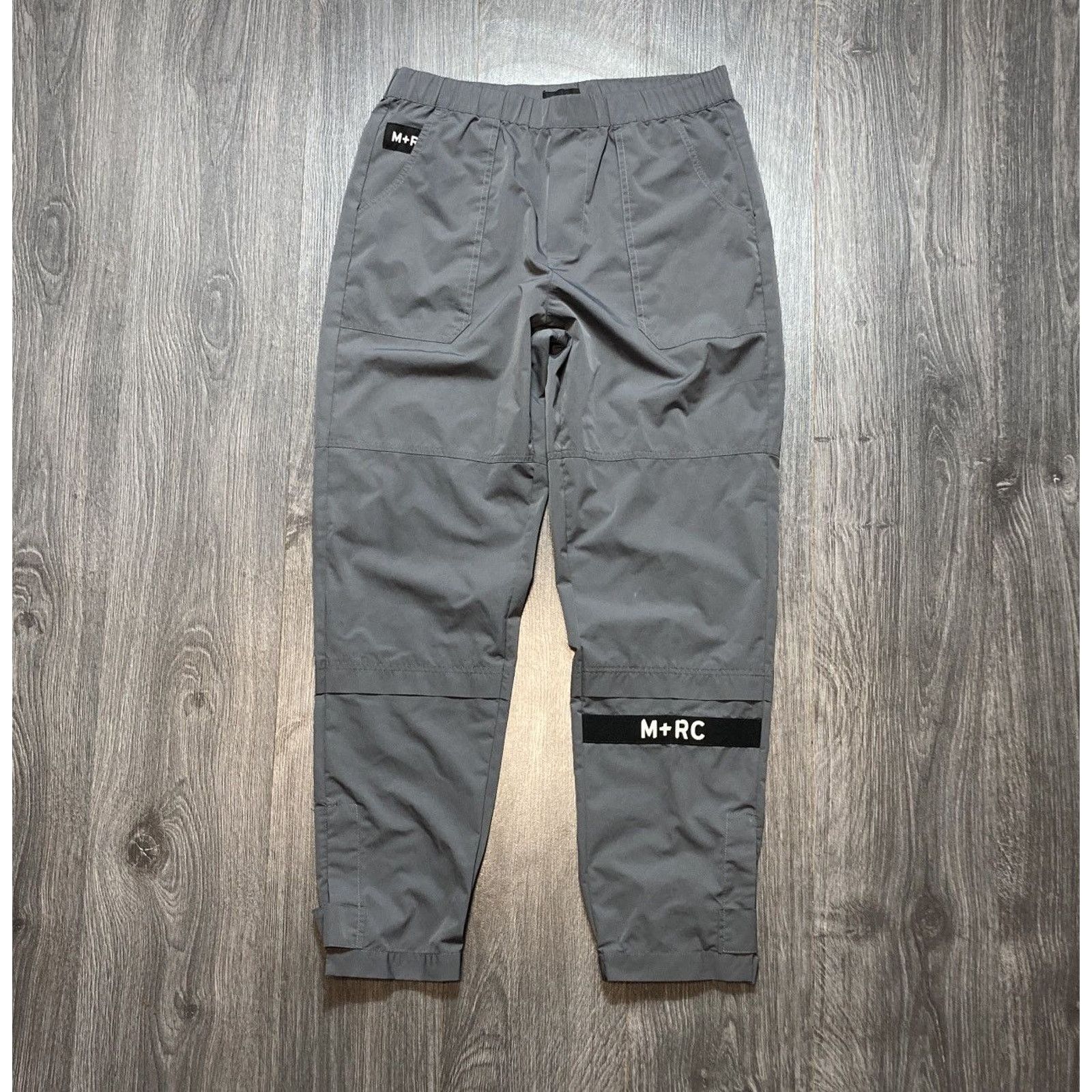 Hypebeast × M+Rc Noir M+Rc Noir Nylon Track Rain Pants Gray Size US 32 / EU 48 - 1 Thumbnail