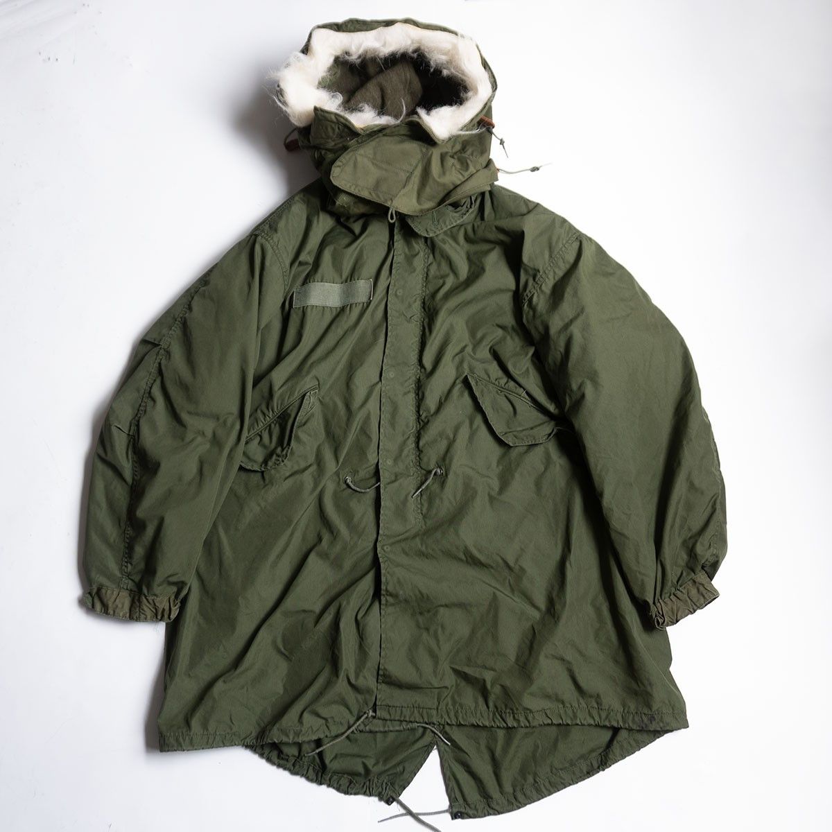Vintage US ARMY 80S M-65 Mod Coat Size L Size US L / EU 52-54 / 3 - 1 Thumbnail