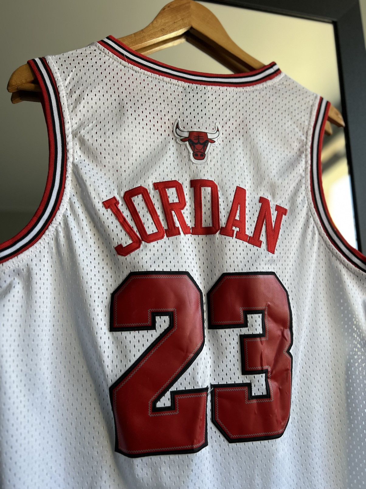 NBA × Nike × Vintage Vintage Nike Jordan 23 Chicago Bulls NBA Jersey 90s Tank Top Size US M / EU 48-50 / 2 - 7 Thumbnail