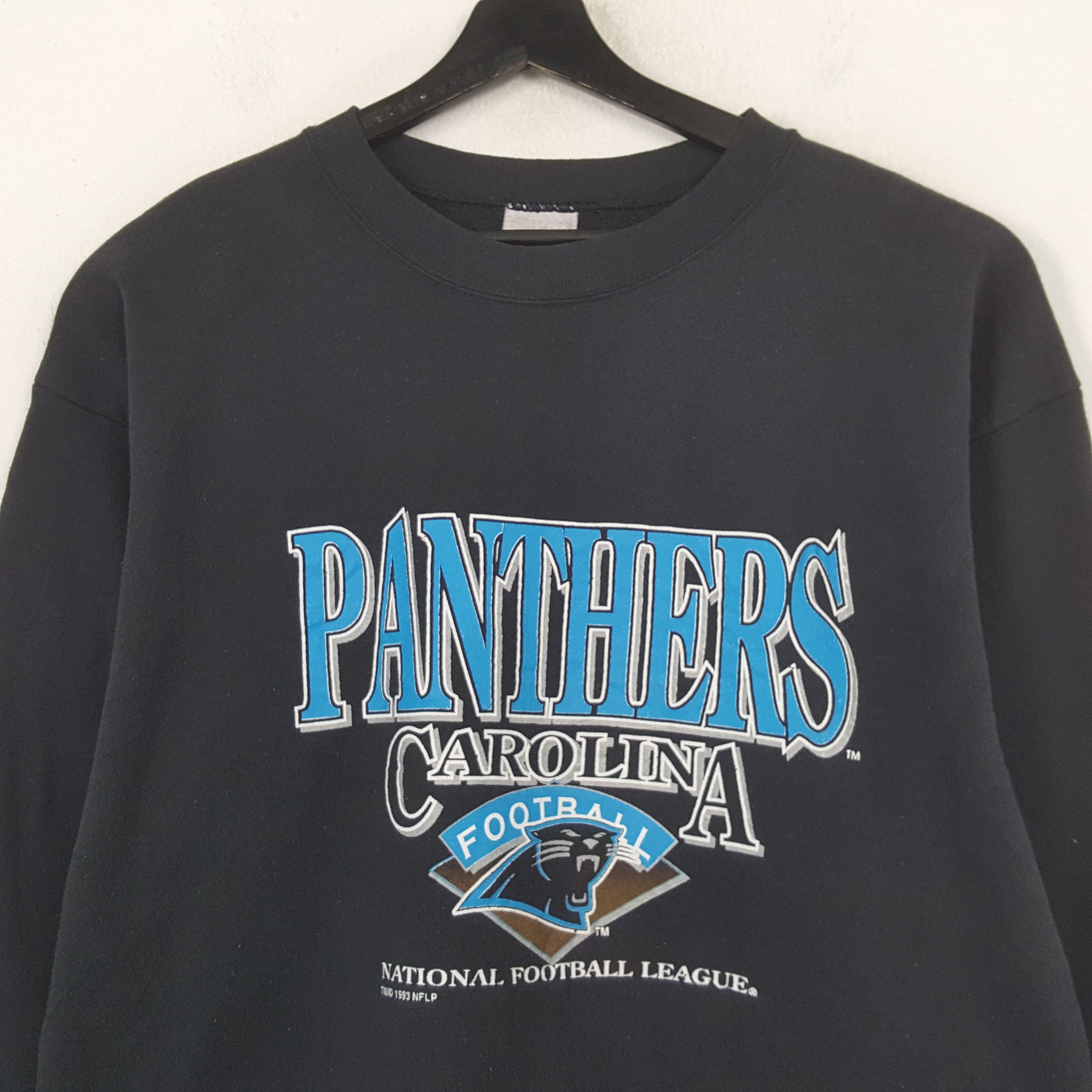 NFL Panthers Carolina Football Team Vintage Sweatshirt RR4 Size US L / EU 52-54 / 3 - 2 Thumbnail
