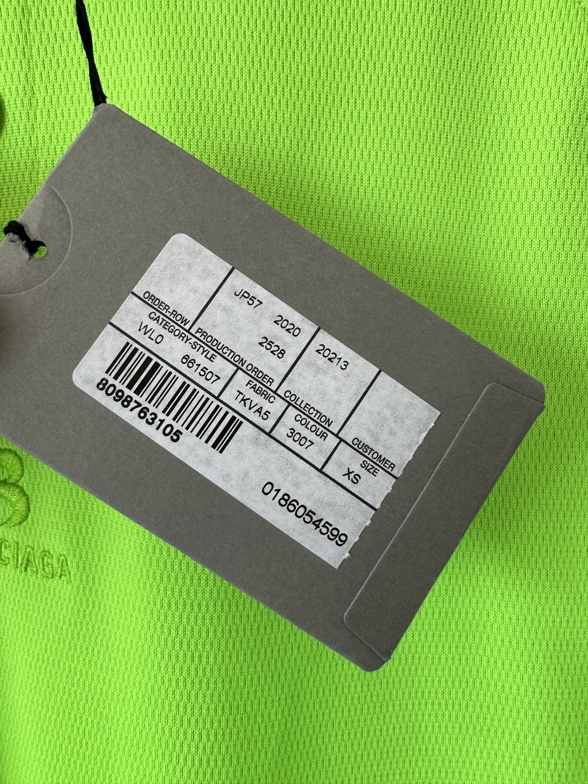 Balenciaga Sporty B Polo Double Hybrid Shirt Size US XS / EU 42 / 0 - 7 Thumbnail