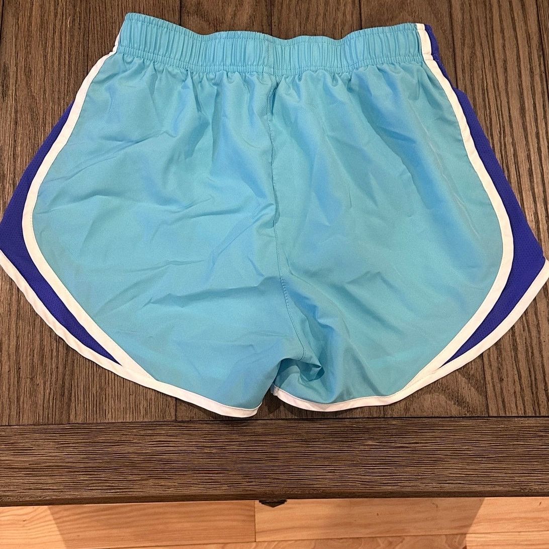 Nike Nike Women's Two Tone Blue Dry Fit Athletic Shorts S Size 27" / US 4 / IT 40 - 5 Thumbnail