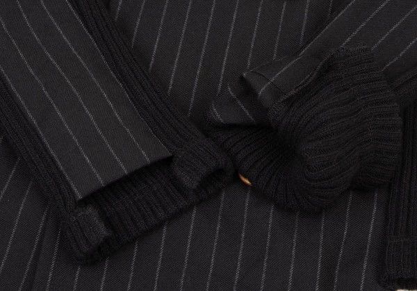 Comme des Garcons Comme des Garcons Dark gray vintage striped double-breaste Size M / US 6-8 / IT 42-44 - 7 Thumbnail