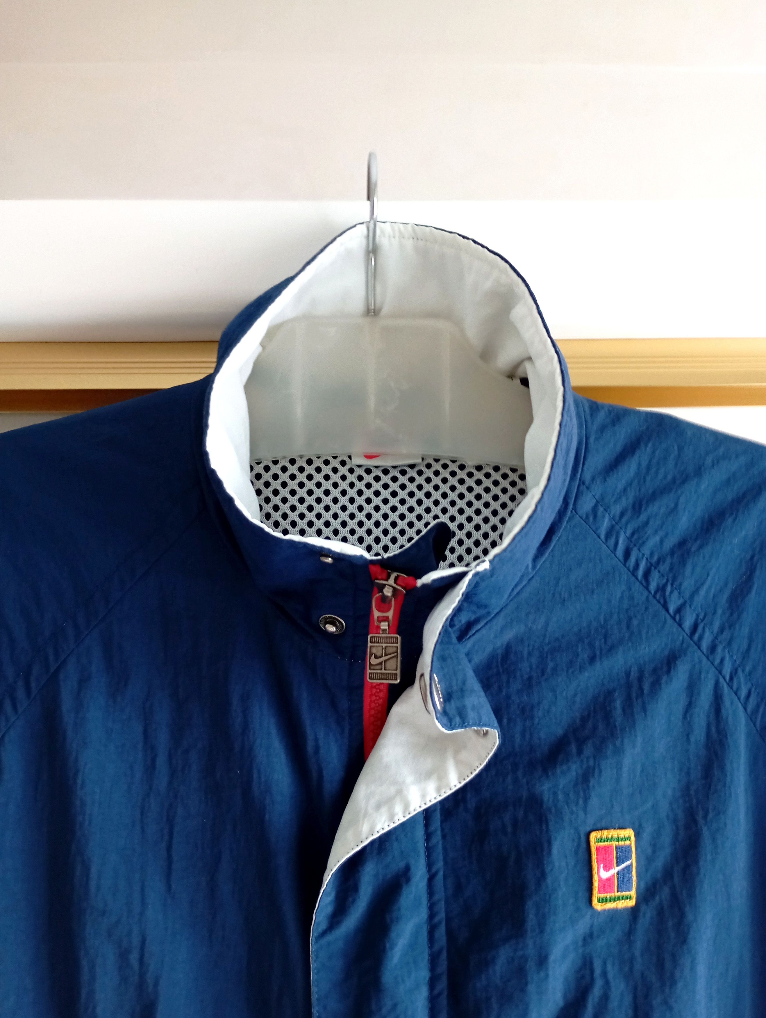 Nike Vintage 90s Nike Court track jacket windbreaker Size US M / EU 48-50 / 2 - 4 Thumbnail
