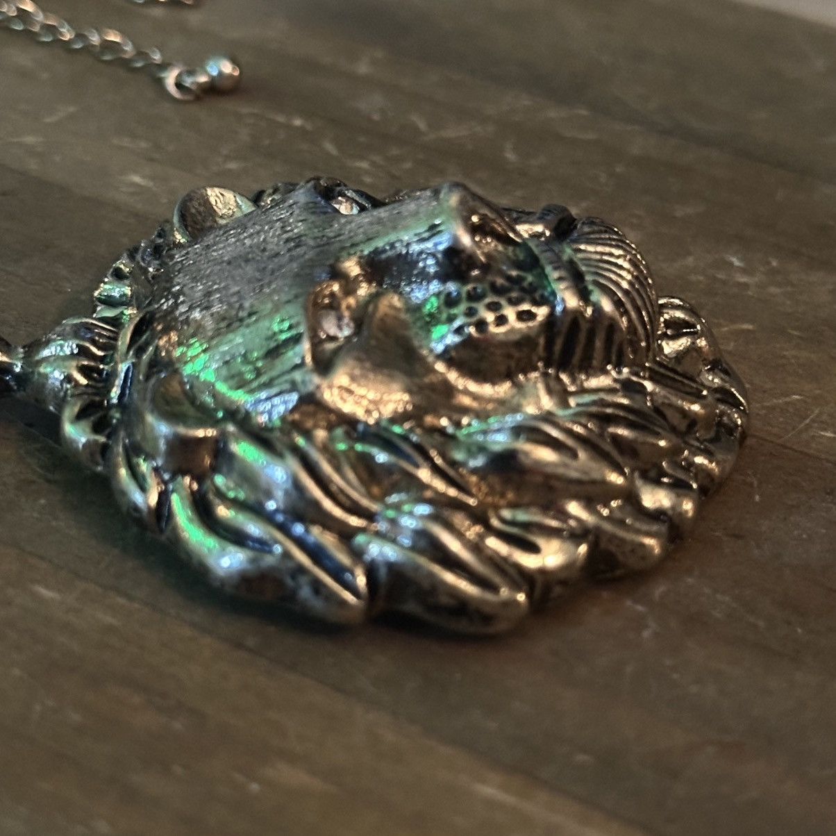 Other Long large lions head pendant necklace Size ONE SIZE - 5 Thumbnail