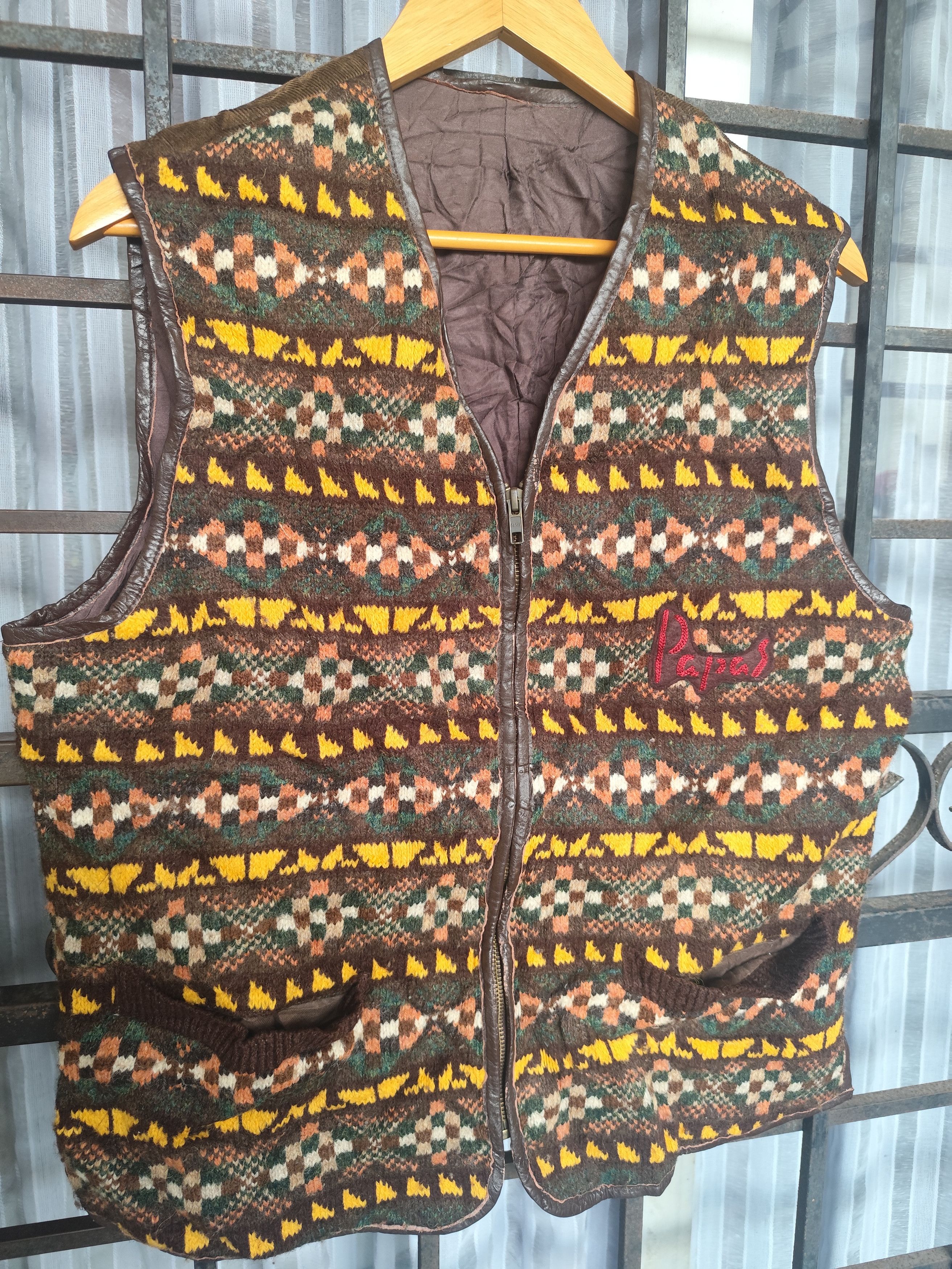 Jamiesons Of Shetland 🇯🇵VTG PAPAS X JAMIESON'S NATURALLY SHETLAND VEST MI JAPAN Size US L / EU 52-54 / 3 - 2 Thumbnail