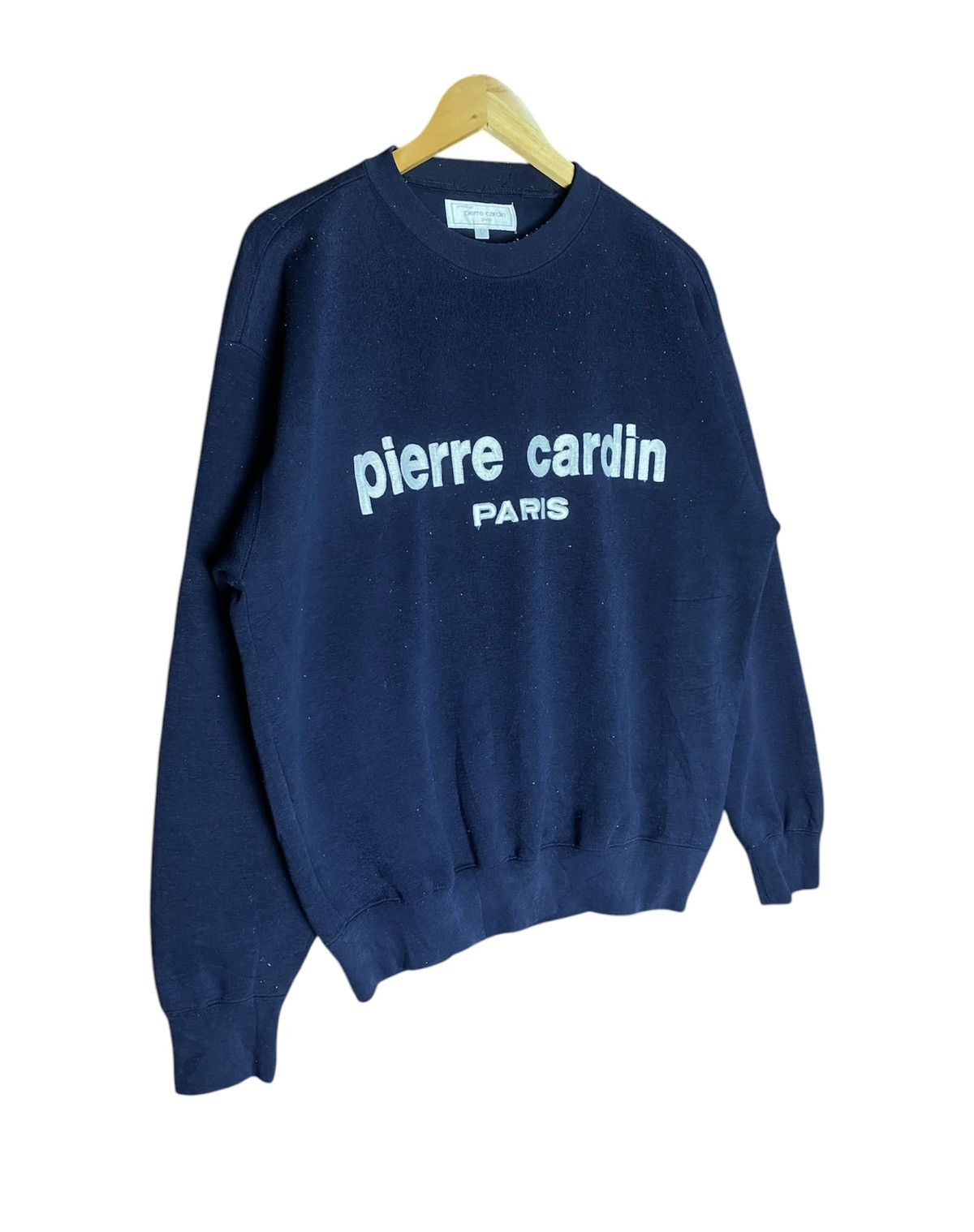 Pierre Cardin × Vintage Vintage Pierre Cardin Paris Embroidery Sweatshirt Size US L / EU 52-54 / 3 - 3 Thumbnail
