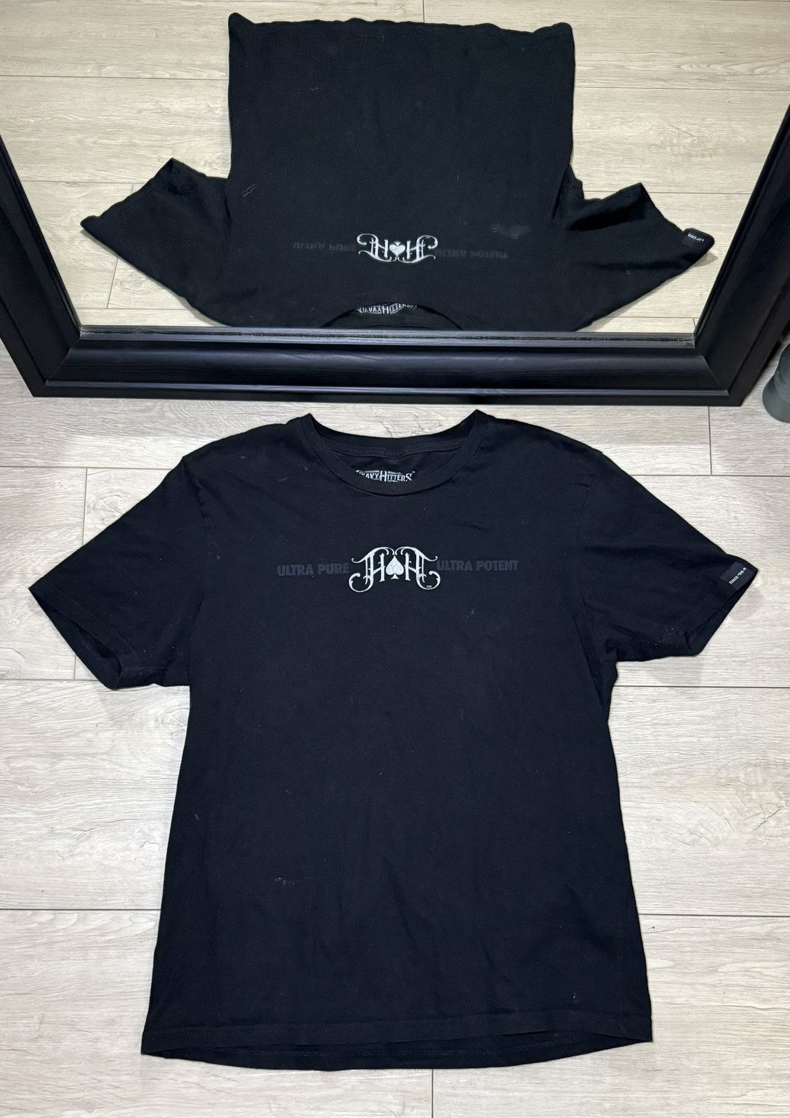 Affliction Y2K 2000s Heavy Hitters Cursive Logo SpellOut Shirt Size S / US 4 / IT 40 - 1 Thumbnail