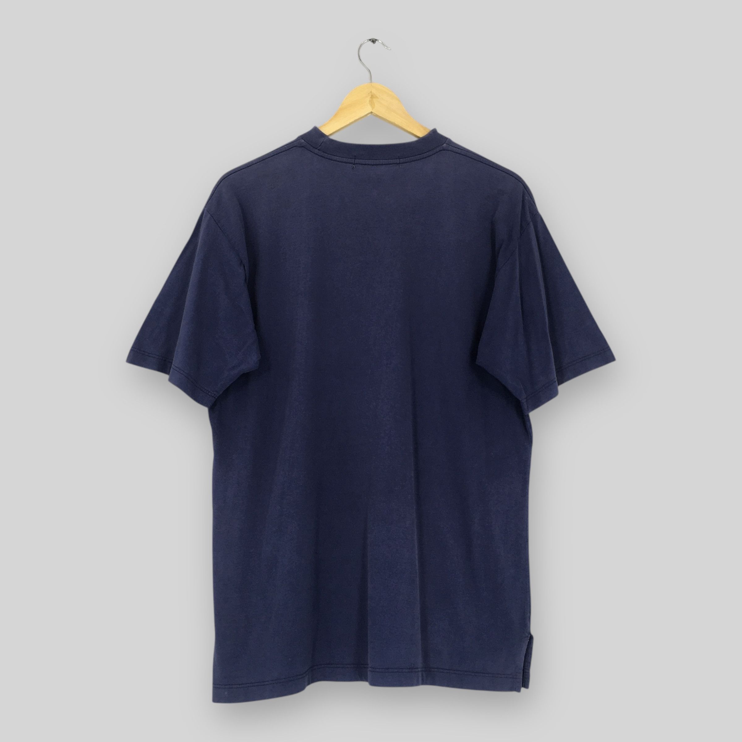 Yves Saint Laurent Vintage YSL Yves Saint Laurent Blue T shirt Medium Size US M / EU 48-50 / 2 - 7 Thumbnail