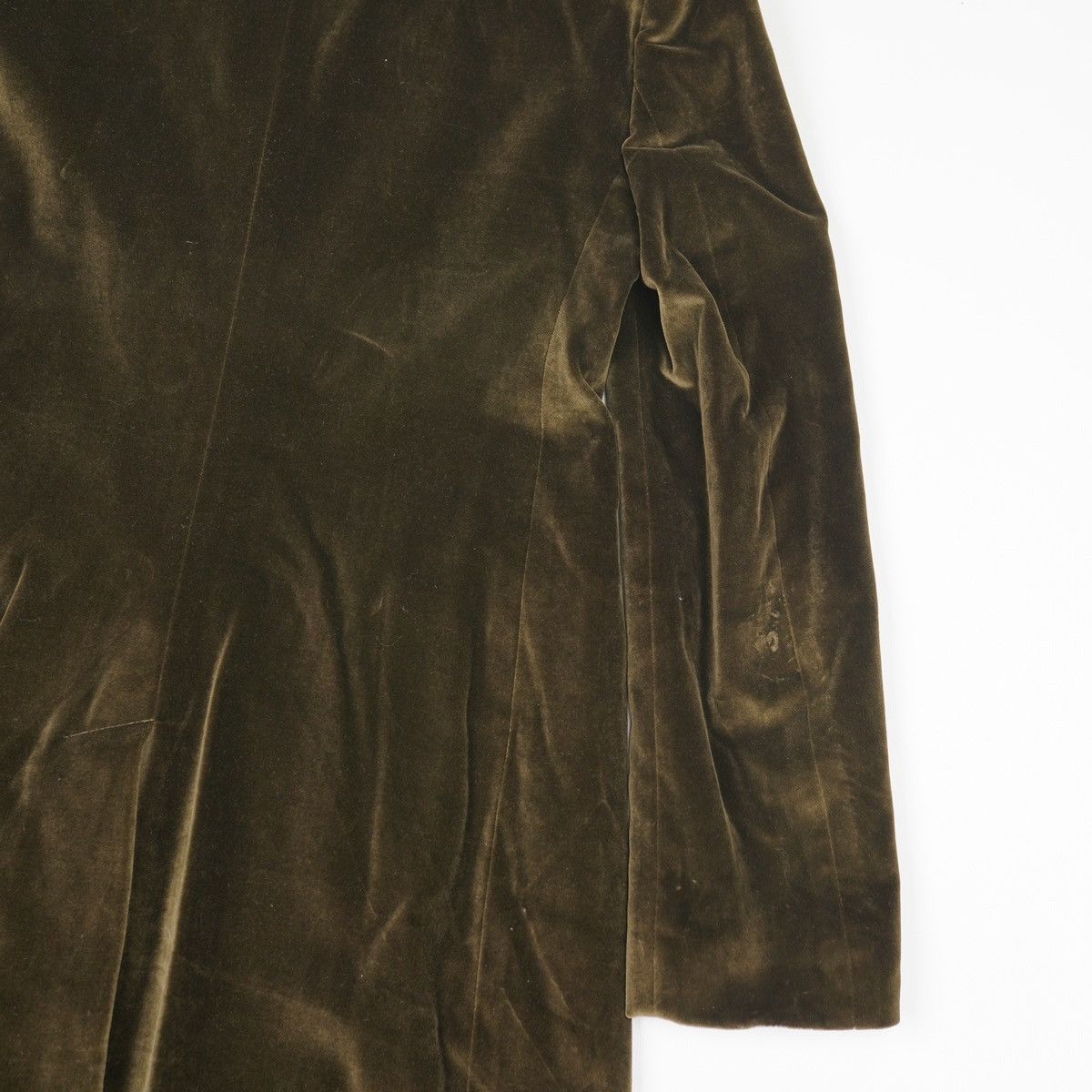 Tagliatore Tagliatore Velour Tuxedo Dark Green Coat Velvet Jacket Size M / US 6-8 / IT 42-44 - 15 Thumbnail