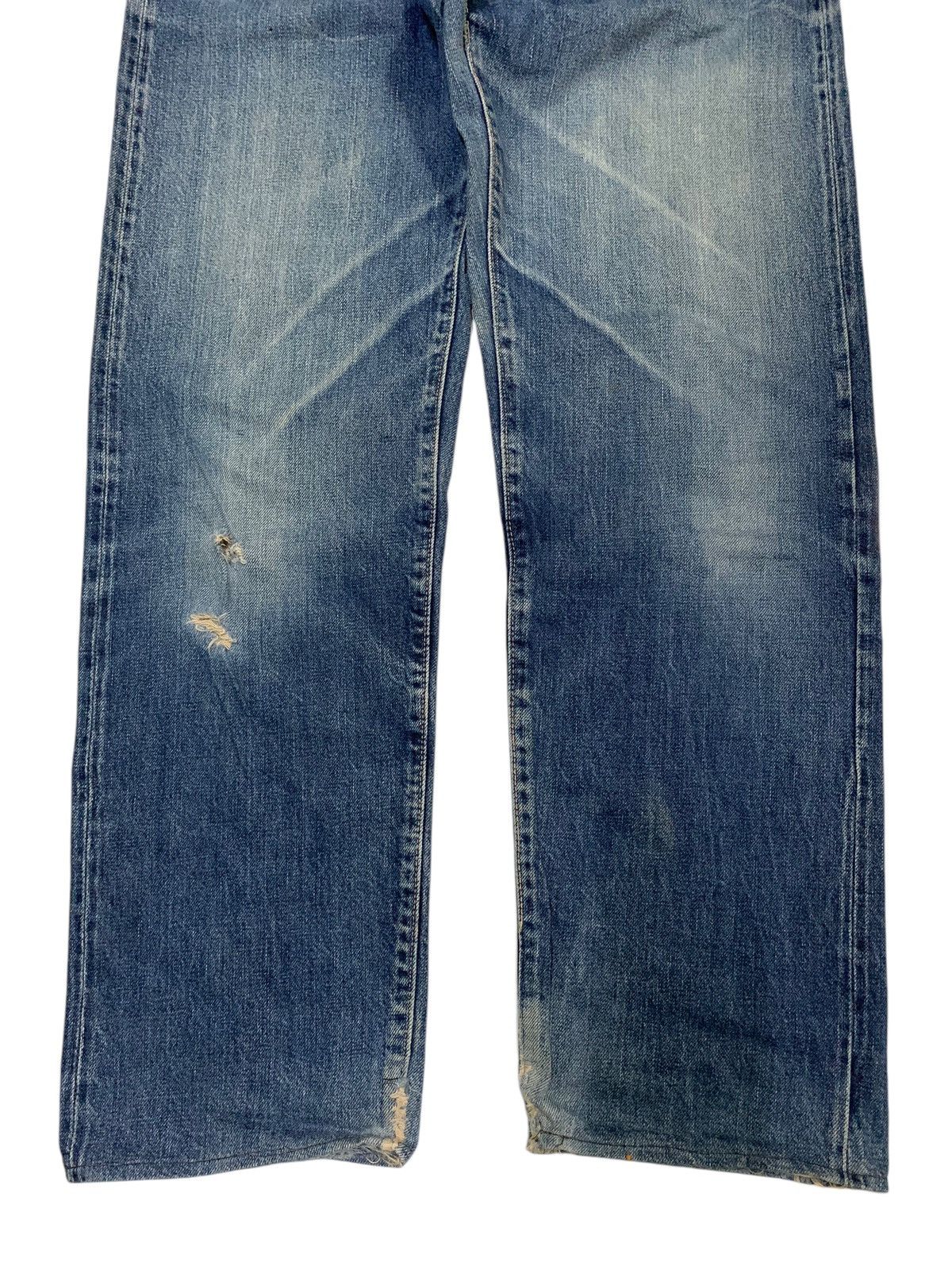 Kapital HR MARKET SELVEDGE BUTTON FLY JAPANESE DISTRESSED DENIM Size US 30 / EU 46 - 7 Thumbnail