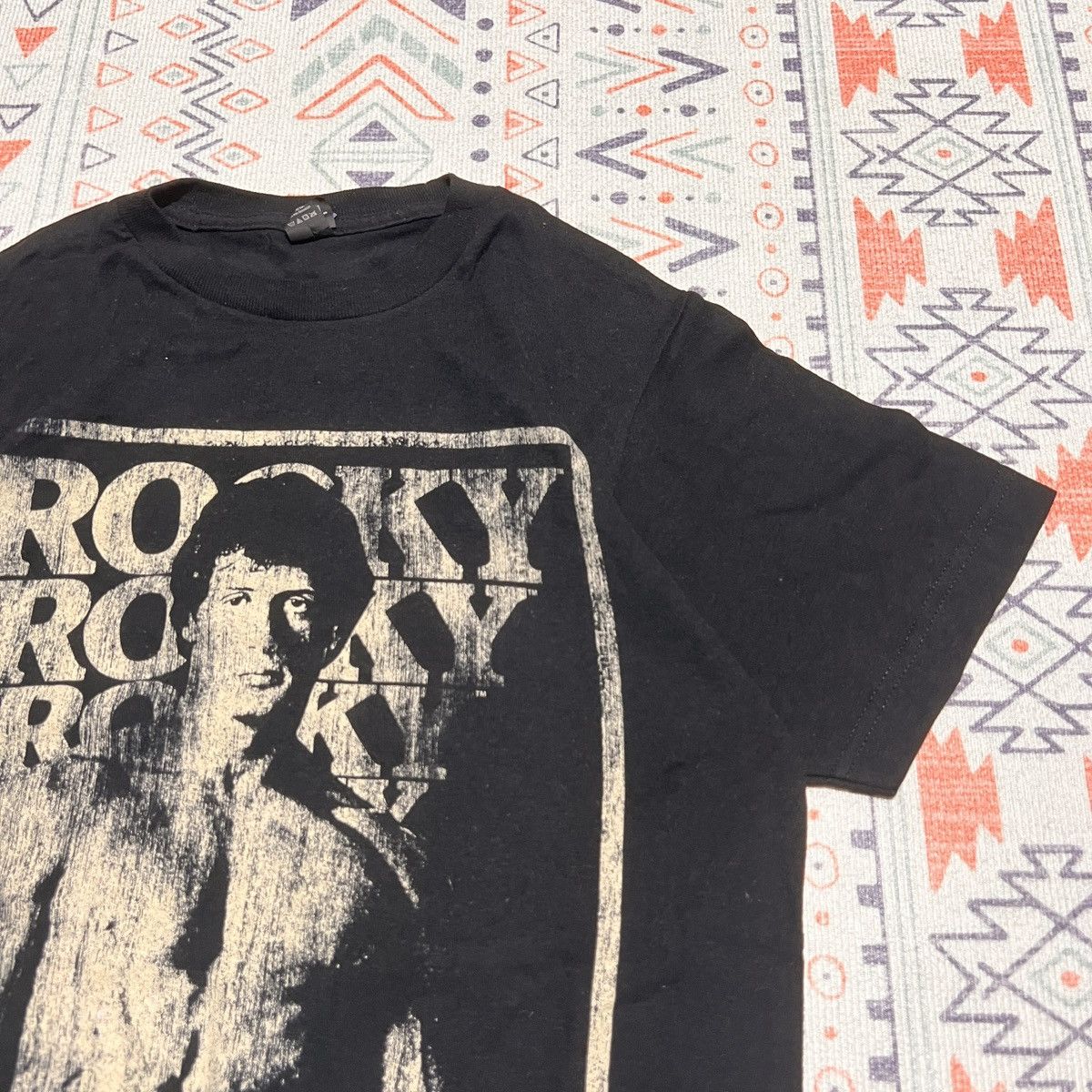 If Six Was Nine × Tultex Movie Tee Rocky Sylvester Stallone Size US S / EU 44-46 / 1 - 3 Thumbnail