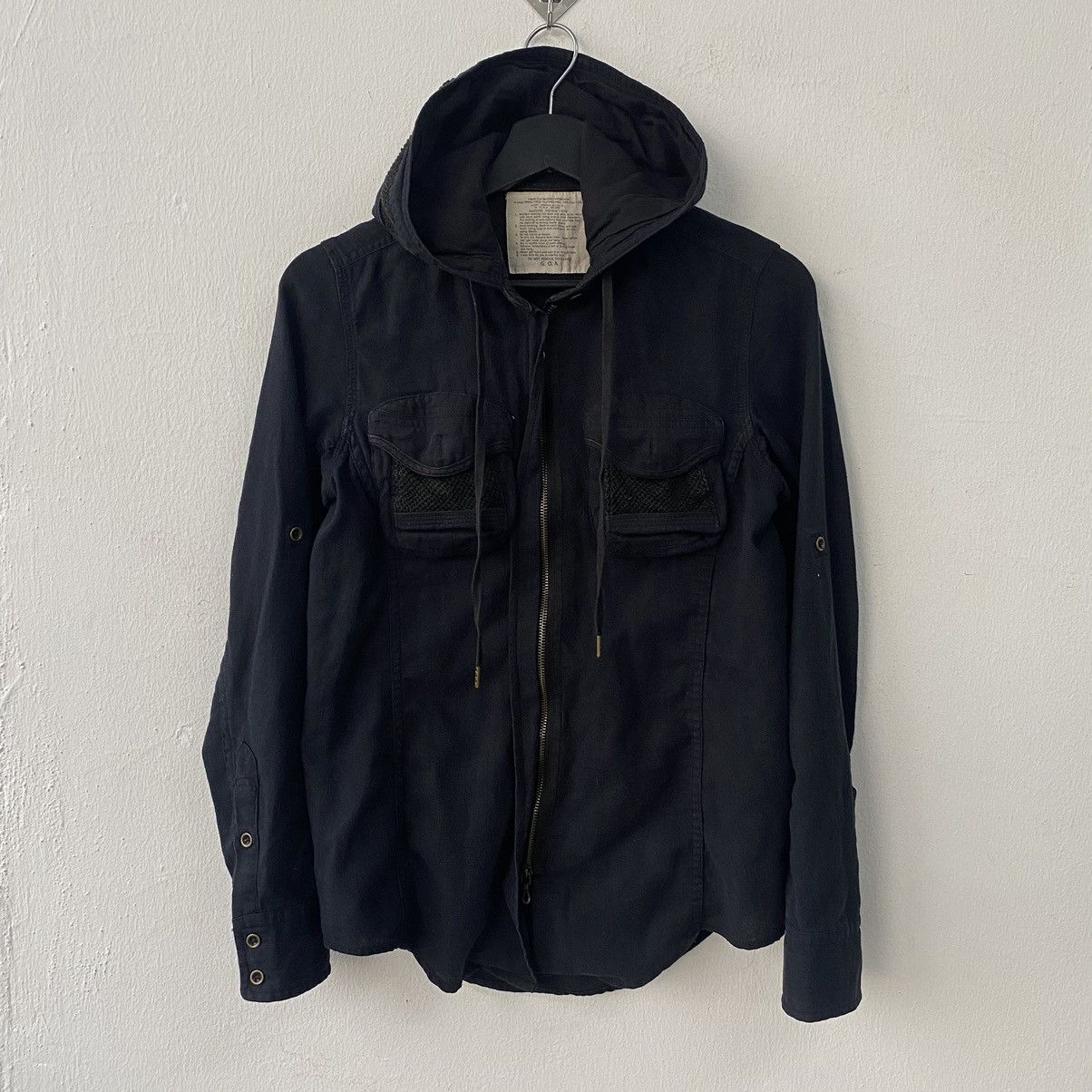 If Six Was Nine × Japanese Brand × Le Grande Bleu (L.G.B.) GOA Two Pocket Shirt Zipper Hoodie Size US S / EU 44-46 / 1 - 2 Thumbnail